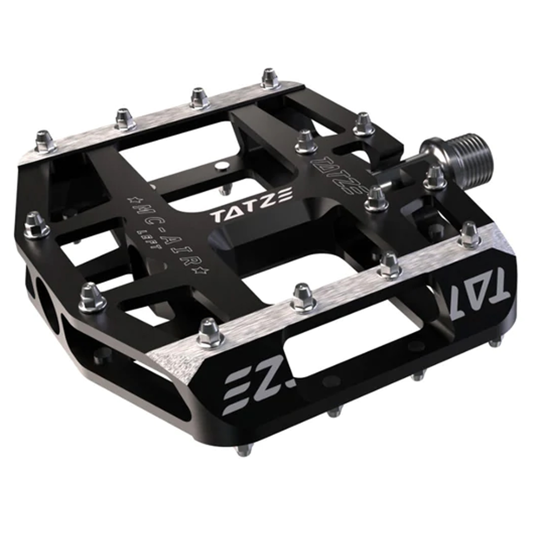 Tatze MC-Air Platform Pedals - Black/Silver  