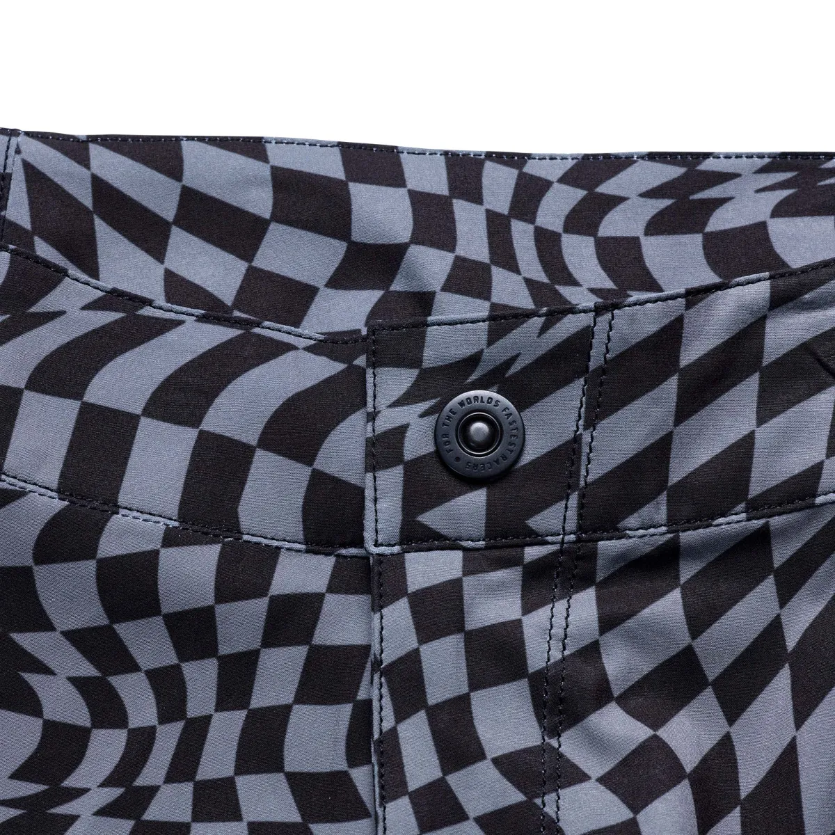 Womens Lilium Pant Twisted Checkers Black - Image 2