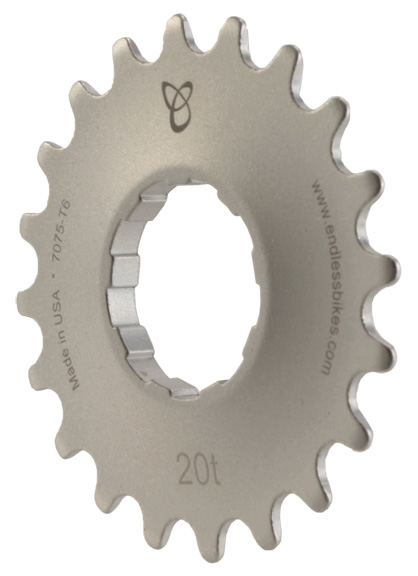Endless Bike Kick Ass Cog 20t - Silver Ano