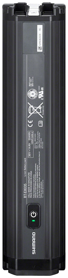Shimano STEPS BT-E8035 Ebike Battery - Down Tube Mount 504wh 17.5Ah 36V Shimano STEPS BT-E8035 Ebike Battery - Down Tube Mount 504wh 17.5Ah 36V