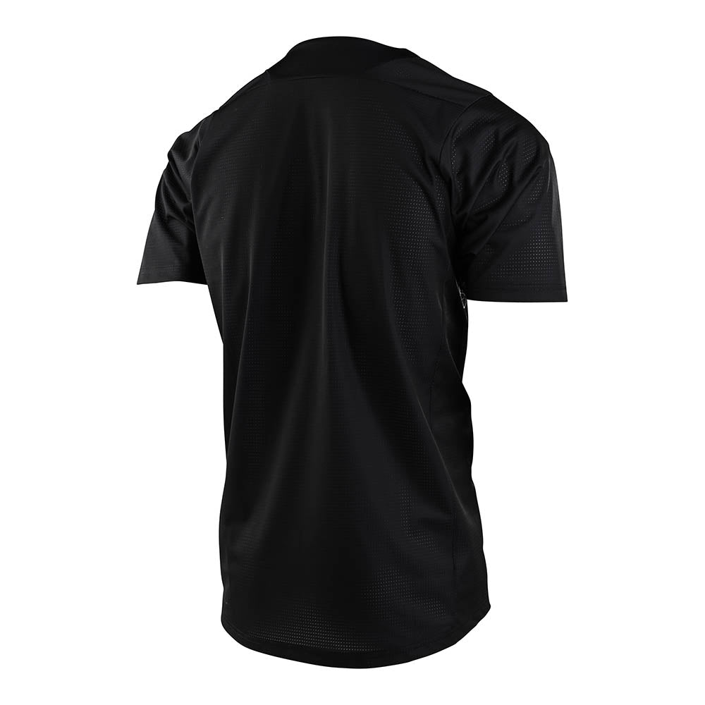 Youth Skyline SS Jersey Solid Black - Image 2