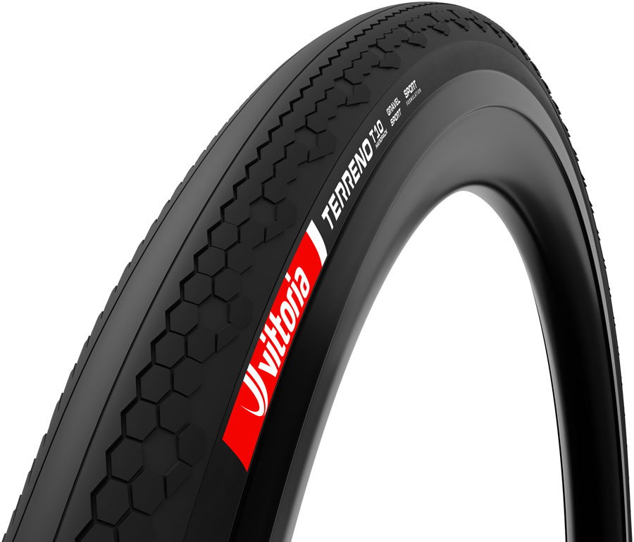 Vittoria Terreno T10 Hardpack Tire - 700 x 40 Clincher Folding BLK Gravel Sport