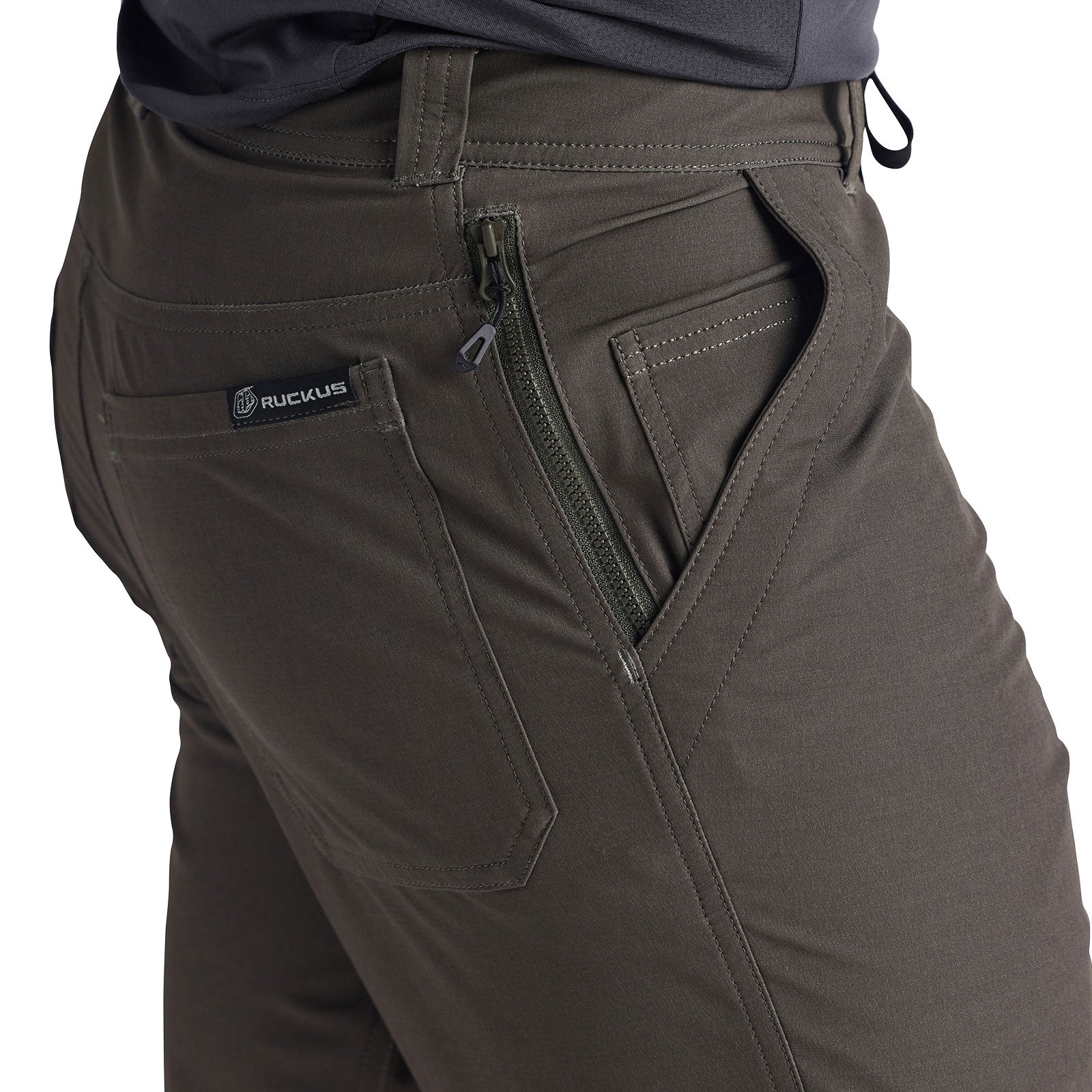Ruckus Long Travel Pant Mono Dark Pine - Image 10