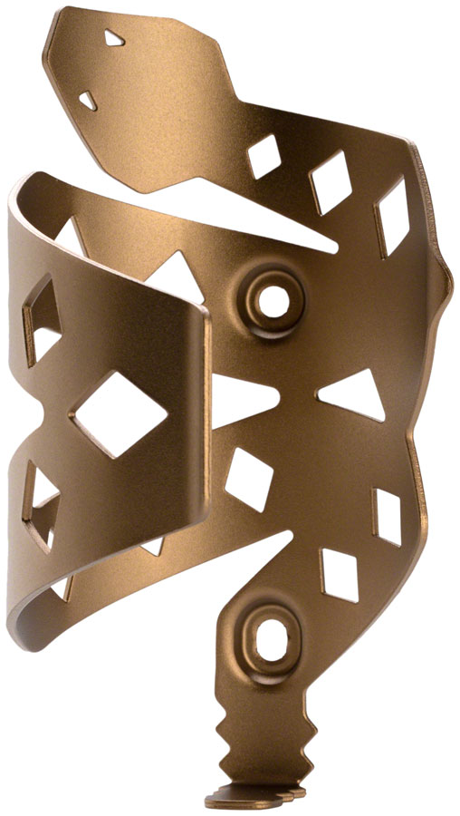 PDW Rattlesnek Kej Water Bottle Cage - Desert Gold Right Opening