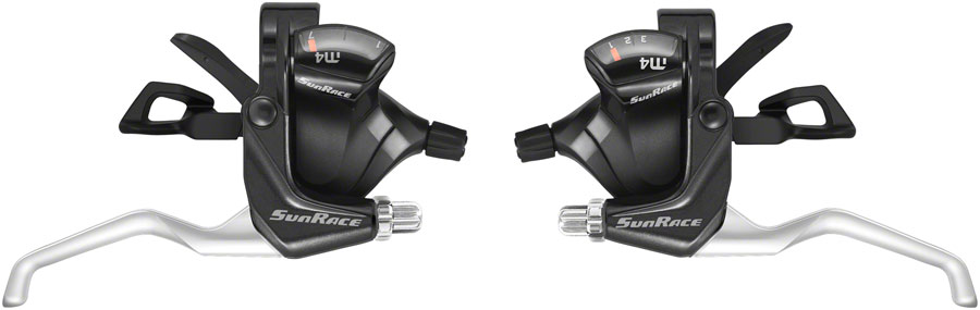 SunRace M406 ST Trigger Brake/Shift Lever Set - 3x7-Speed For V-Brakes variant 2