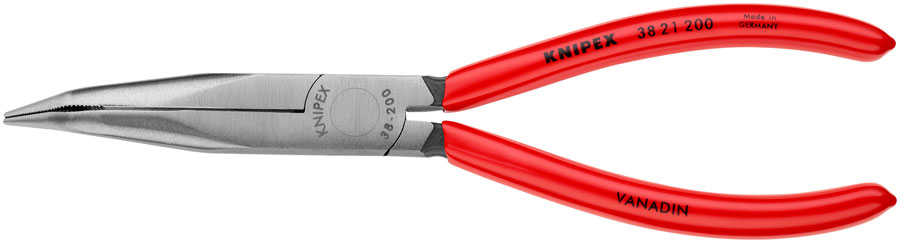 Knipex Long Nose Angled Pliers without Cutter - Image 3