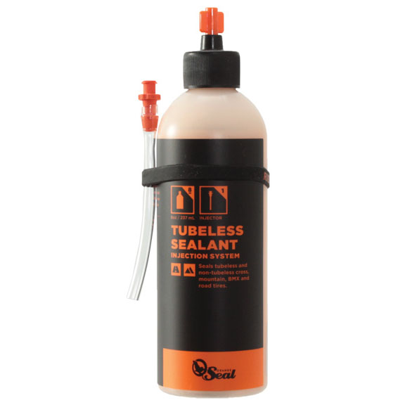 Orange Seal Tubeless Tire Sealant 8oz Bottle - Injection System