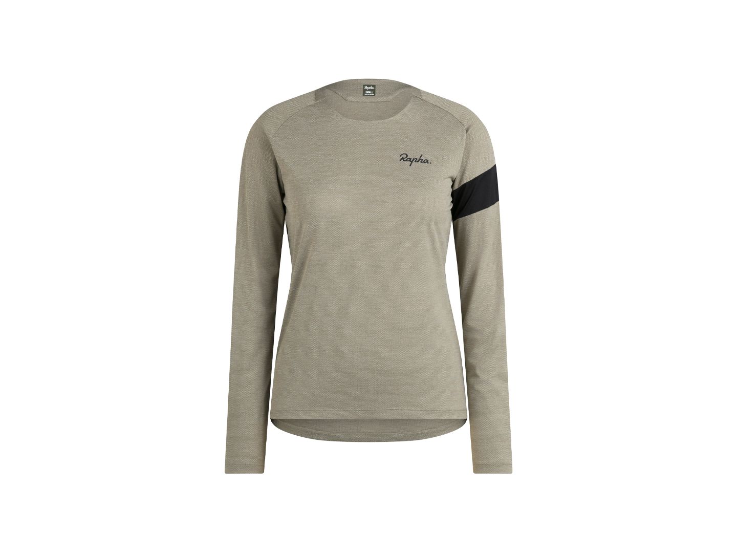 Rapha Trail Tech Long Sleeve Women Large Khaki Shirt