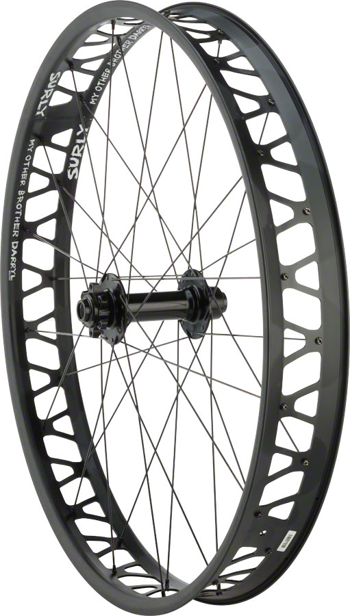 Quality Wheels Bear Pawls / Other Brother Darryl Front Wheel - 26" 15 x 150mm 6-Bolt BLK 32H