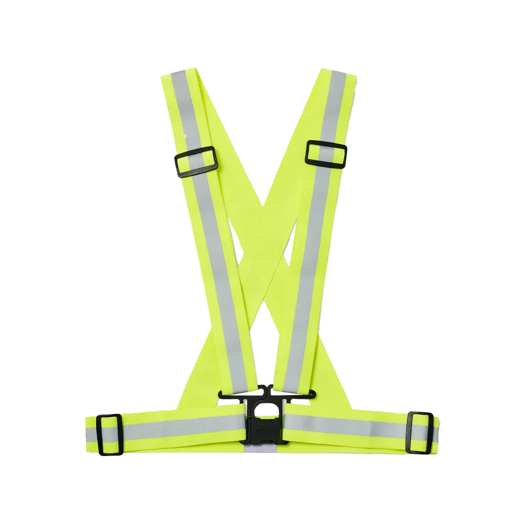 Bookman Visibility Reflective Cross Belt Yellow