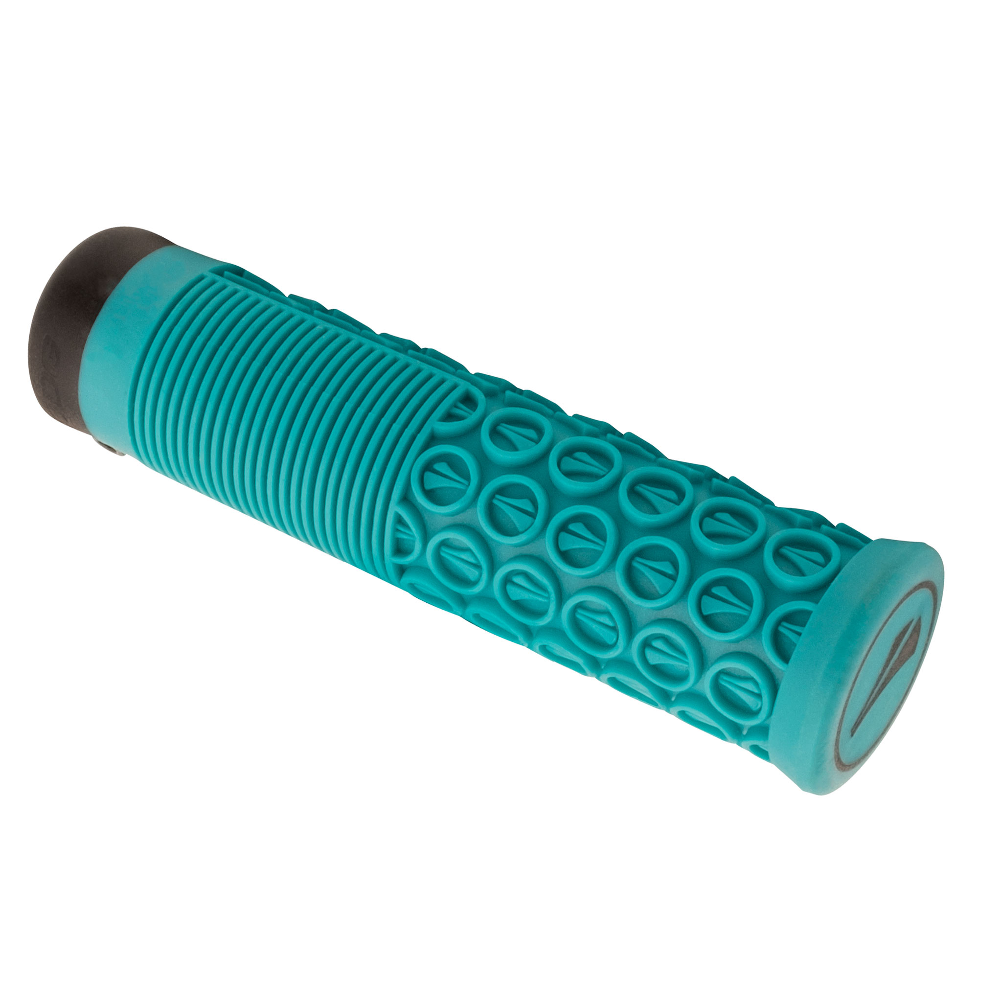 SDG Thrice 31 Lock-On MTB Grips - Round, Slim, 136mm Length, 31mm Diameter, Black Clamp - Image 6