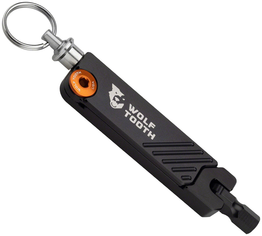 Wolf Tooth 6-Bit Hex Wrench Multi-Tool with Keyring - Image 3
