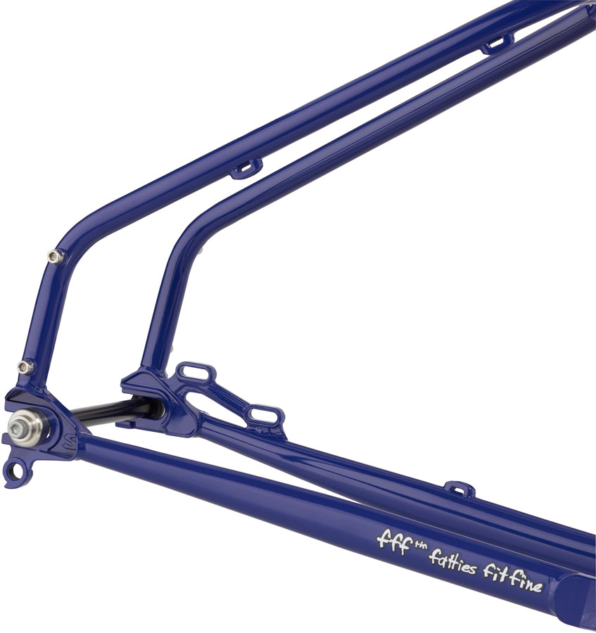 Surly  Grappler Frameset - 27.5, Steel, Subterranean Homesick Blue - Image 4