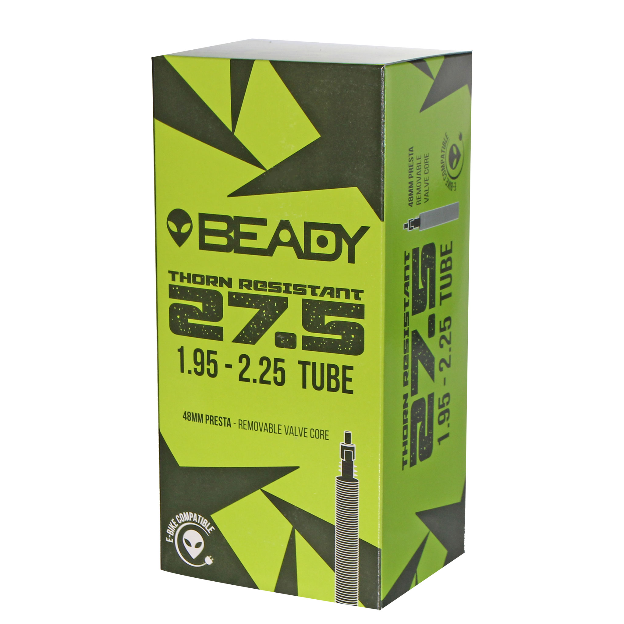 Beady Thorn Resistant Tube 27.5x1.95-2.25" PV 48mm BLEM Beady Thorn Resistant Tube 27.5x1.95-2.25" PV 48mm BLEM