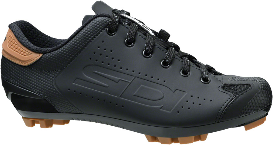 Sidi Dust Shoelace Mountain Clipless Shoes - Men's, Black