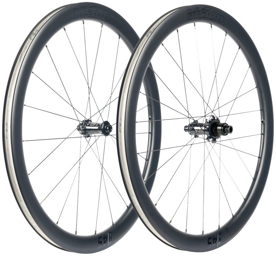 Vision SC45 SL Wheelset - 700 12 x 100mm/12 x 142mm Center-Lock XDR Carbon BLK