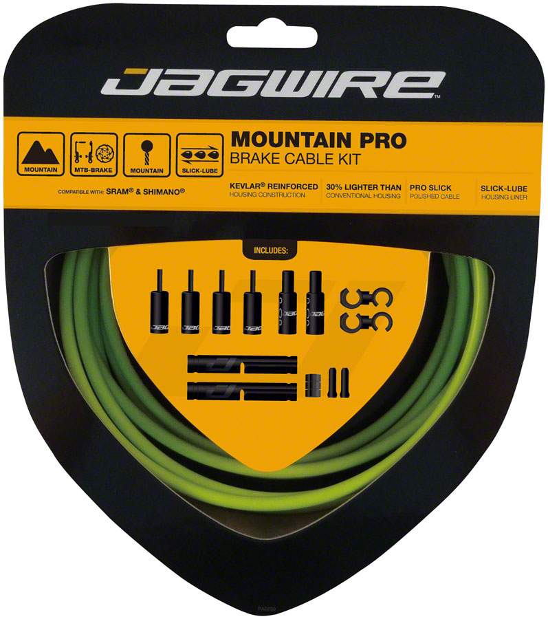 Jagwire Pro Polished Mountain Brake Kit variant 3