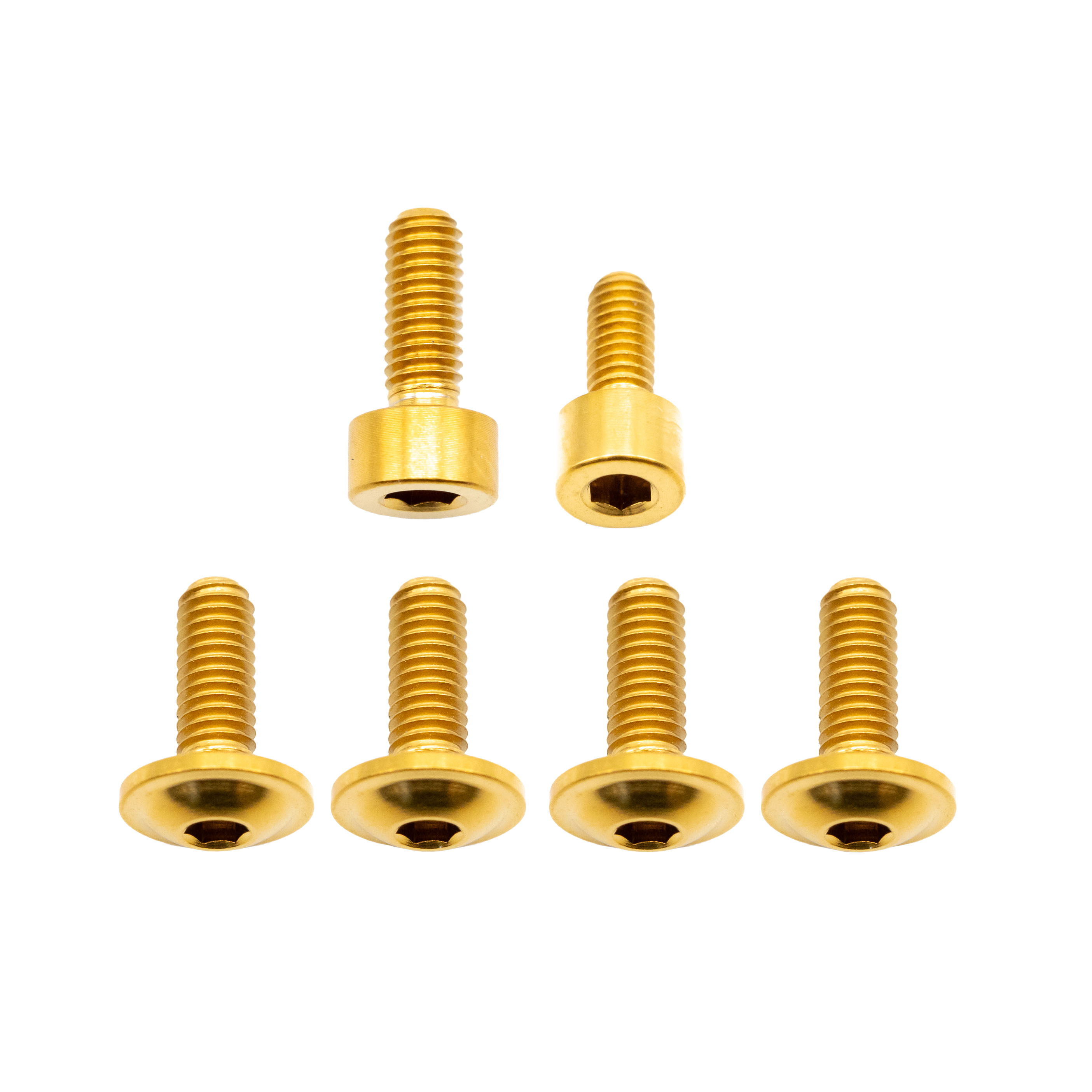 Better Bolts Fox 36SL Fork Ti Bolt Kit 2026+ Grip Gold 6/Count