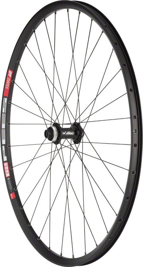 Quality Wheels Deore M610/DT 533d Front Wheel - 26" QR x 100mm Center-Lock BLK 32H variant 2