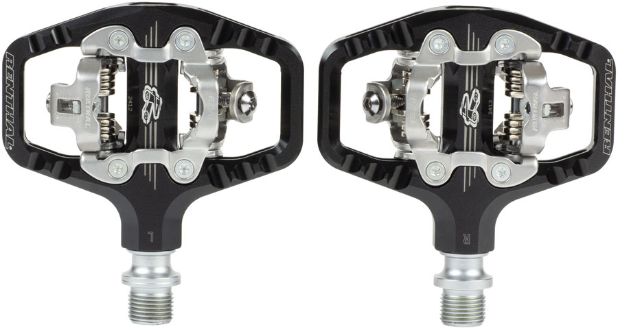 Renthal Revo-TRC Pedals - Dual Sided Clipless Platform Alloy 9/16" BLK Shimano SPD