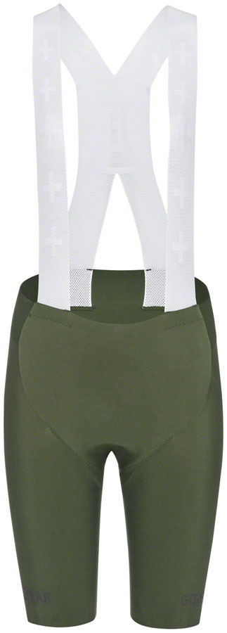 Gorewear Distance Bib Shorts + 2.0 - Green Women's Large/12-14