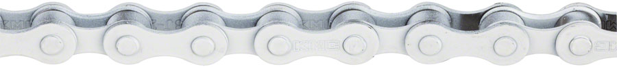 KMC S1 Chain - Single Speed 1/2" x 1/8" 112 Links White