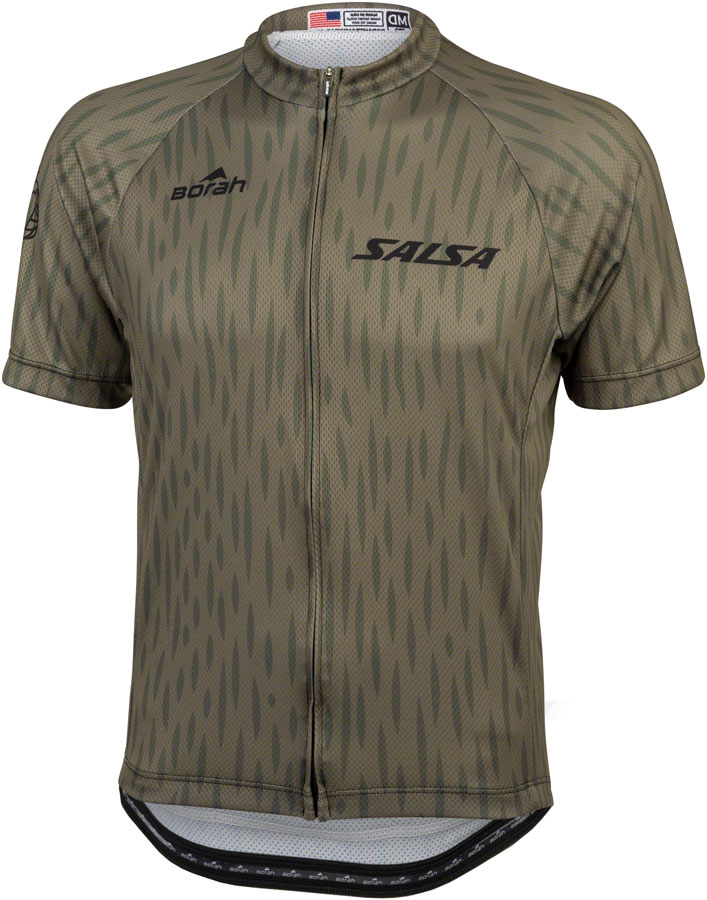 Salsa Men's Hinterland Jersey - Olive Green