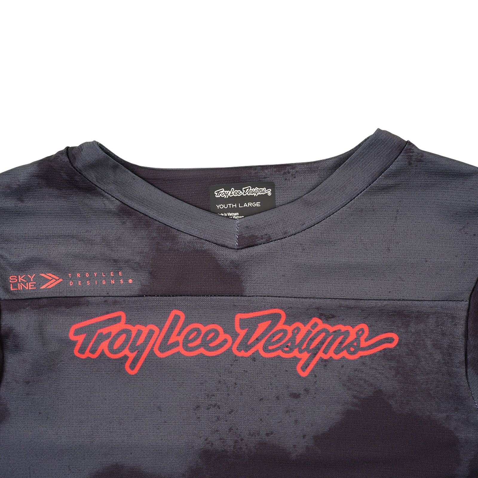 Youth Skyline Short Sleeve Jersey Flared Carbon - Image 3