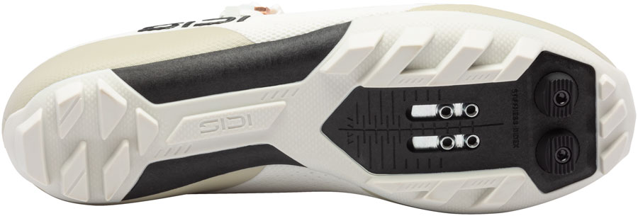 SIDI Dominator X XC Clipless Shoes - Women's Ice White/Sand - Image 4
