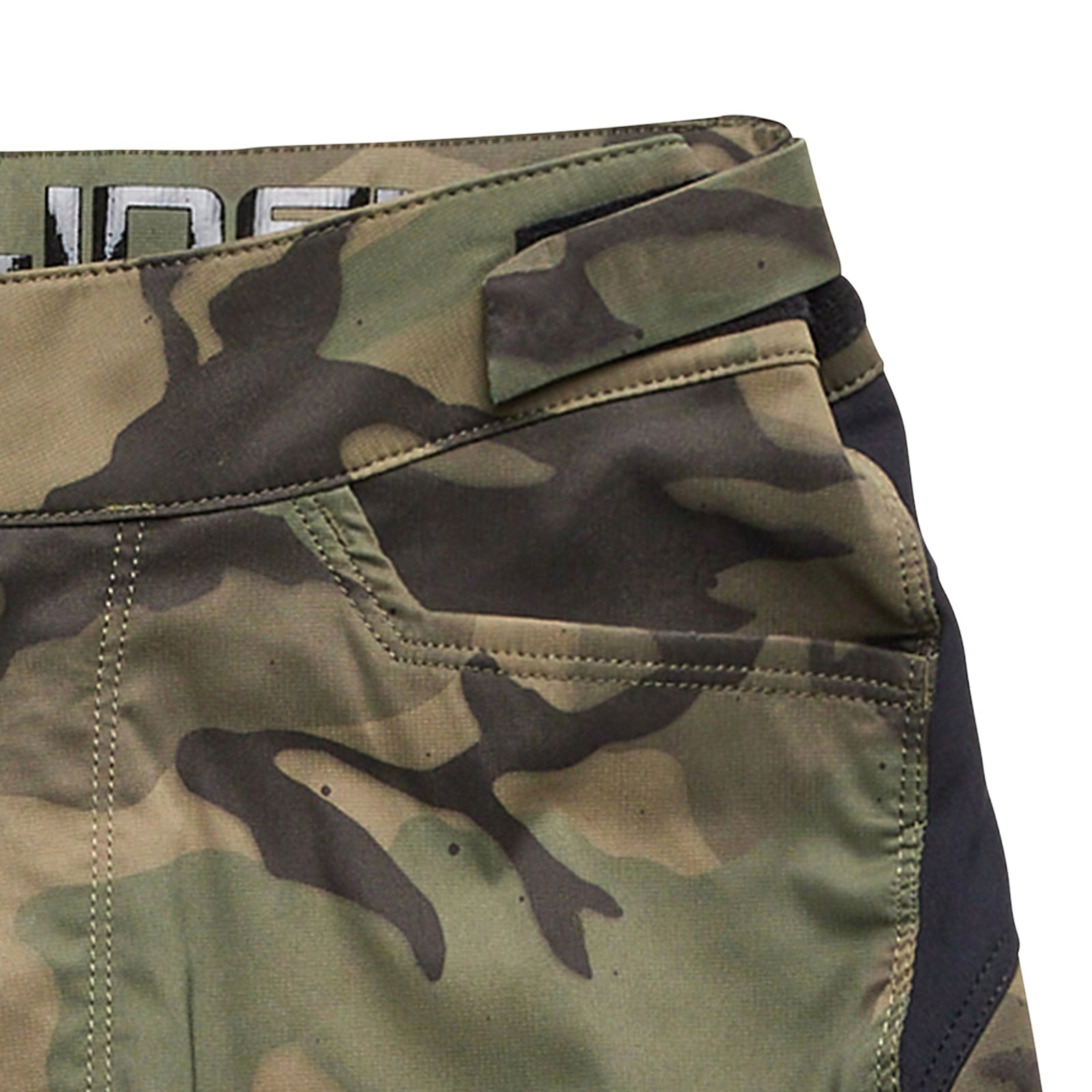 Youth Flowline Short No Liner Spray Camo Army - Image 3