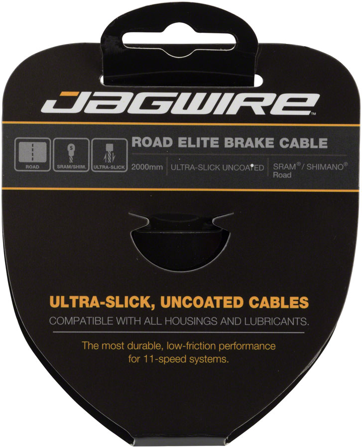 Jagwire Elite Ultra-Slick Brake Cable - Silver - Image 2