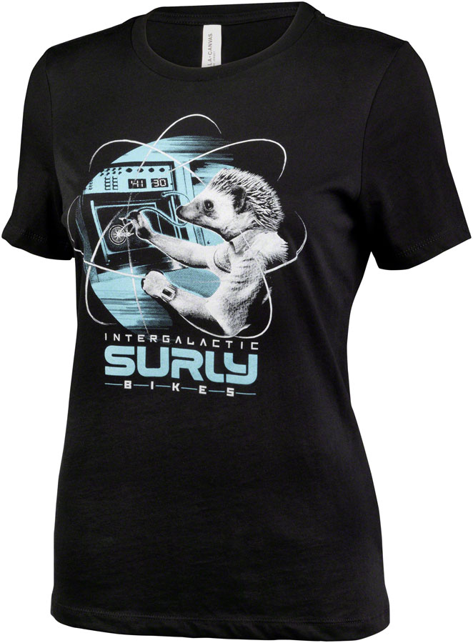 Surly Garden Pig Women's T-Shirt - Black/Gray/Teal