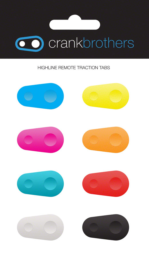 Crankbrothers Highline Remote Traction Tabs - Black No Remote Included Crankbrothers Highline Remote Traction Tabs - Black No Remote Included