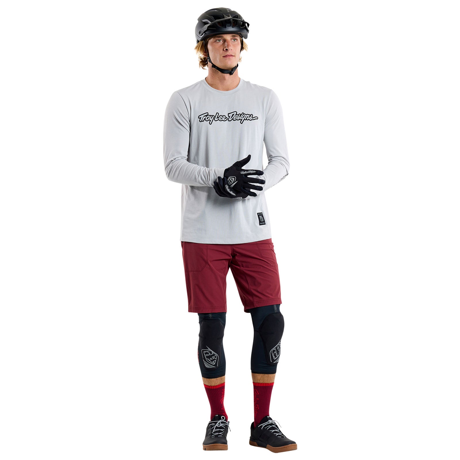 Skyline Trail Short W/Liner Mono Oxblood - Image 5