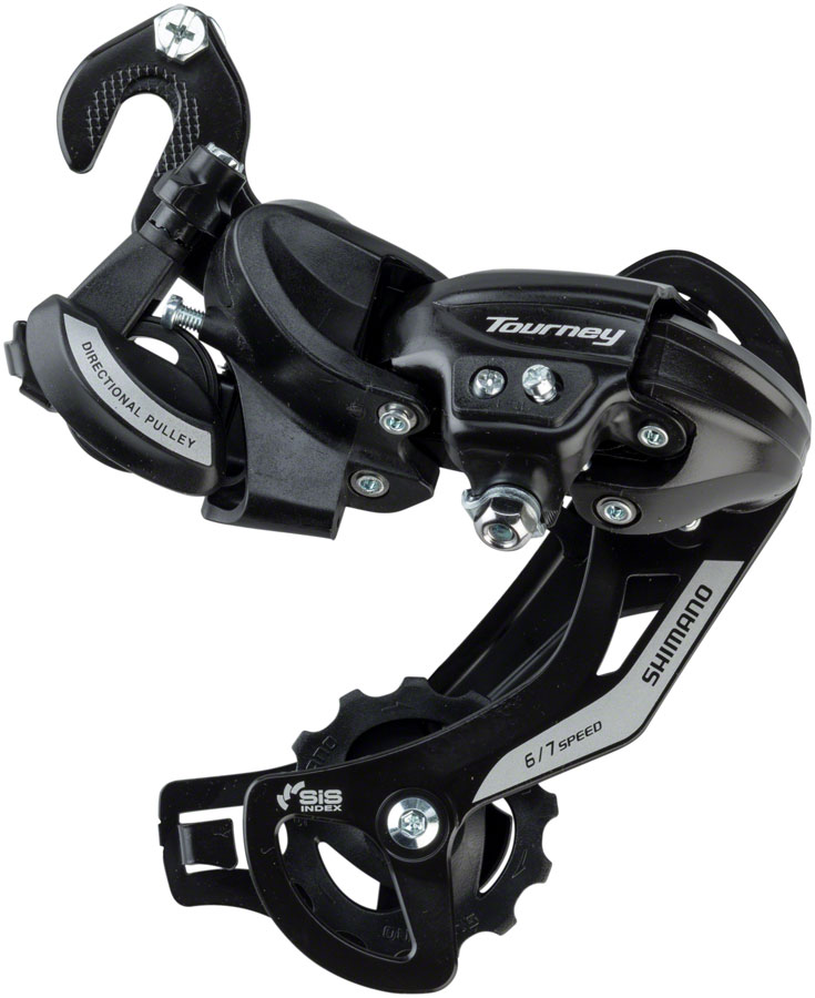 Shimano Tourney RD-TY500-SGS Rear Derailleur - 6/7 Speed Long Cage BLK