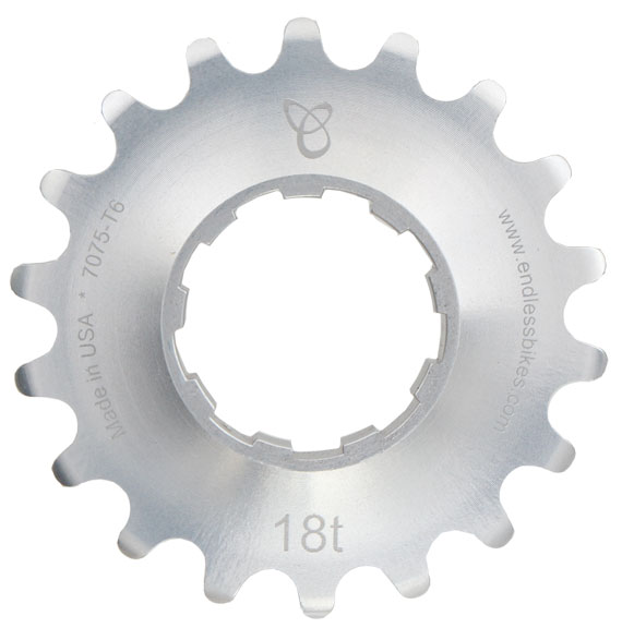 Endless Bike Kick Ass Cog 18t - Silver Ano