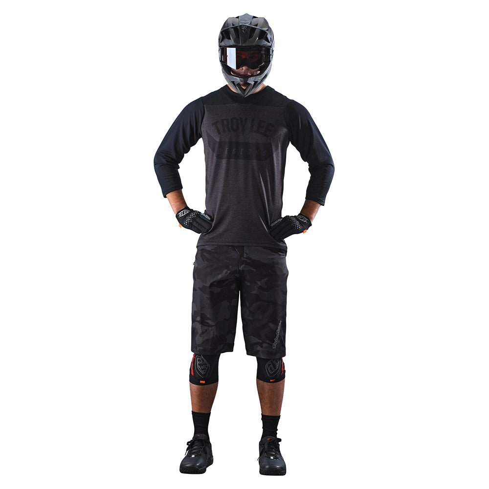 Ruckus Short W/Liner Spray Camo Black - Image 2