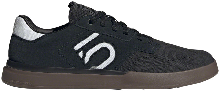 Five Ten Sleuth Canvas Flat Shoes - Men's, Core Black/FTWR White