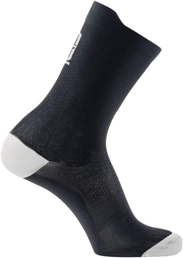 SIDI Nitiidus Socks - Black/White 18cm Fits Sizes 40-43