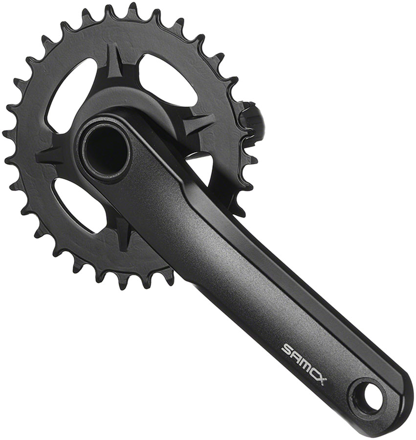 Samox TAM38J Crankset - 11-Speed 30t Direct Mount Samox 24mm CrMo Crank Spindle, Black variant 2