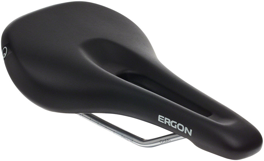 Ergon SM Saddle - Chromoly, Black, Women's