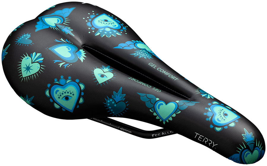 Terry Topo Gel Saddle - Chromoly Milagro Noche Terry Topo Gel Saddle - Chromoly Milagro Noche