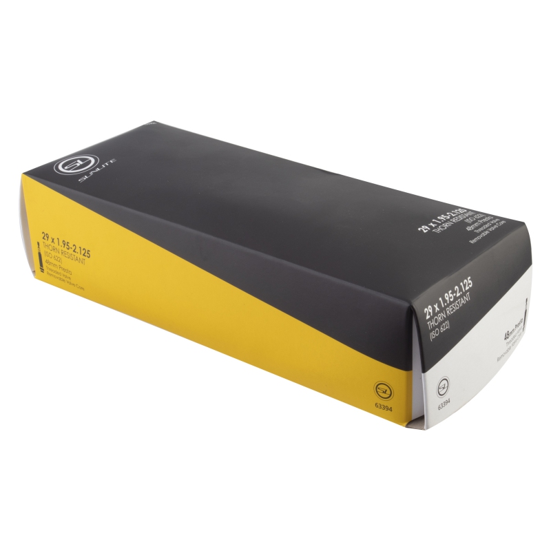 Sunlite Thorn Resistant Presta Valve 29x1.95-2.125 PV 48mm 0d Threaded Removable 49mm 4.3mm