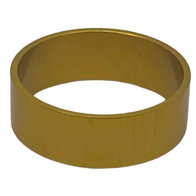 White Industries Straight Headset Spacer 10mm 1-1/8" Gold Each