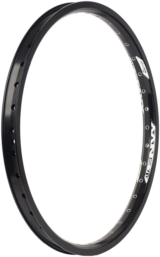 Sun Ringle Envy Front Rim - 20" Disc Black 36H Clincher Schraeder