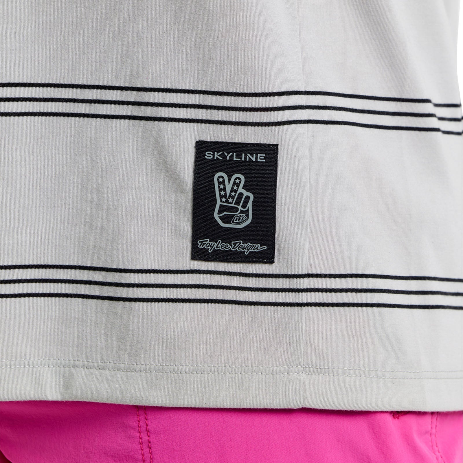 Skyline Short Sleeve Ride Tee Washed Out Limestone - Image 10