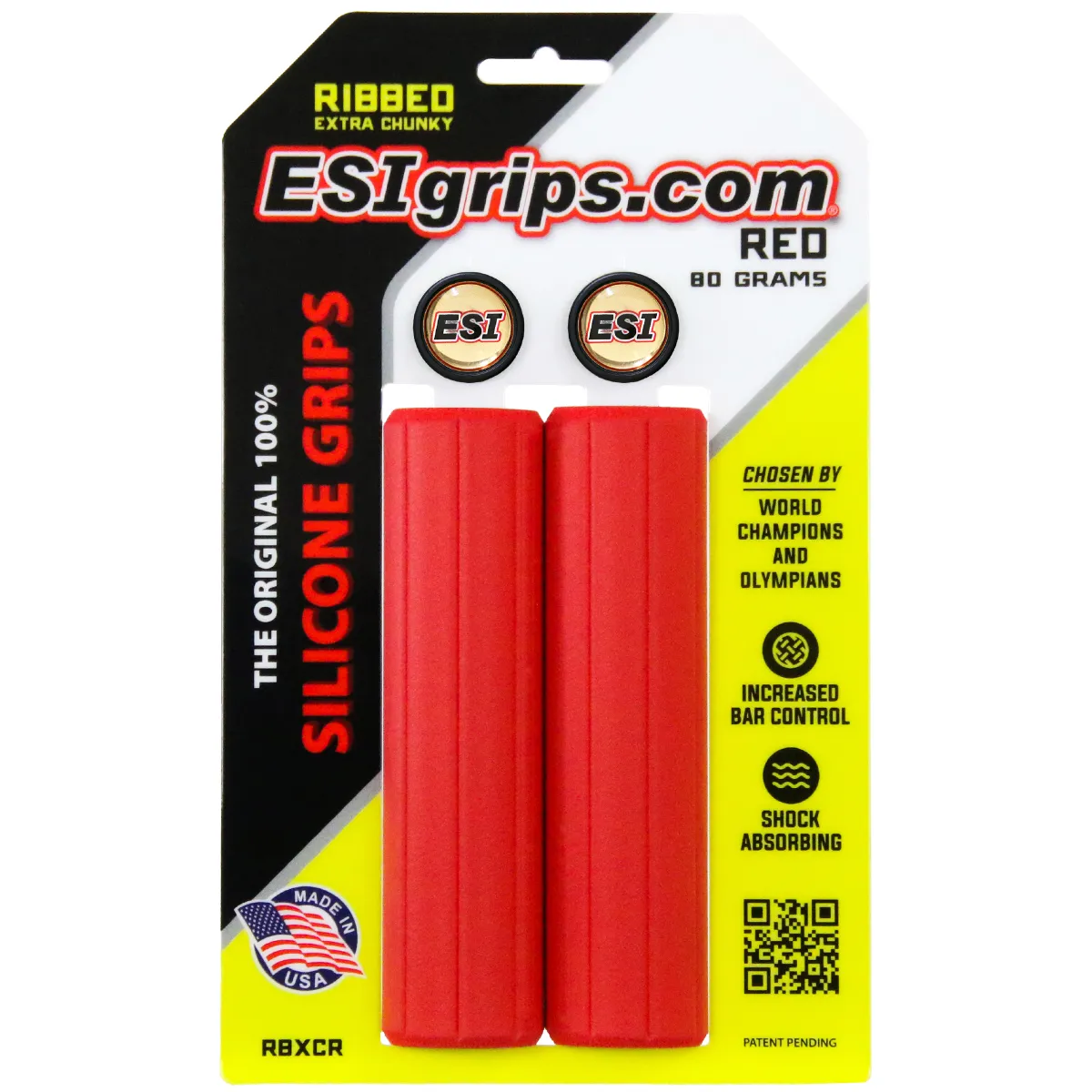 ESI grips MTB Ribbed Extra Chunky Silicone Grips ESI grips MTB Ribbed Extra Chunky Silicone Grips