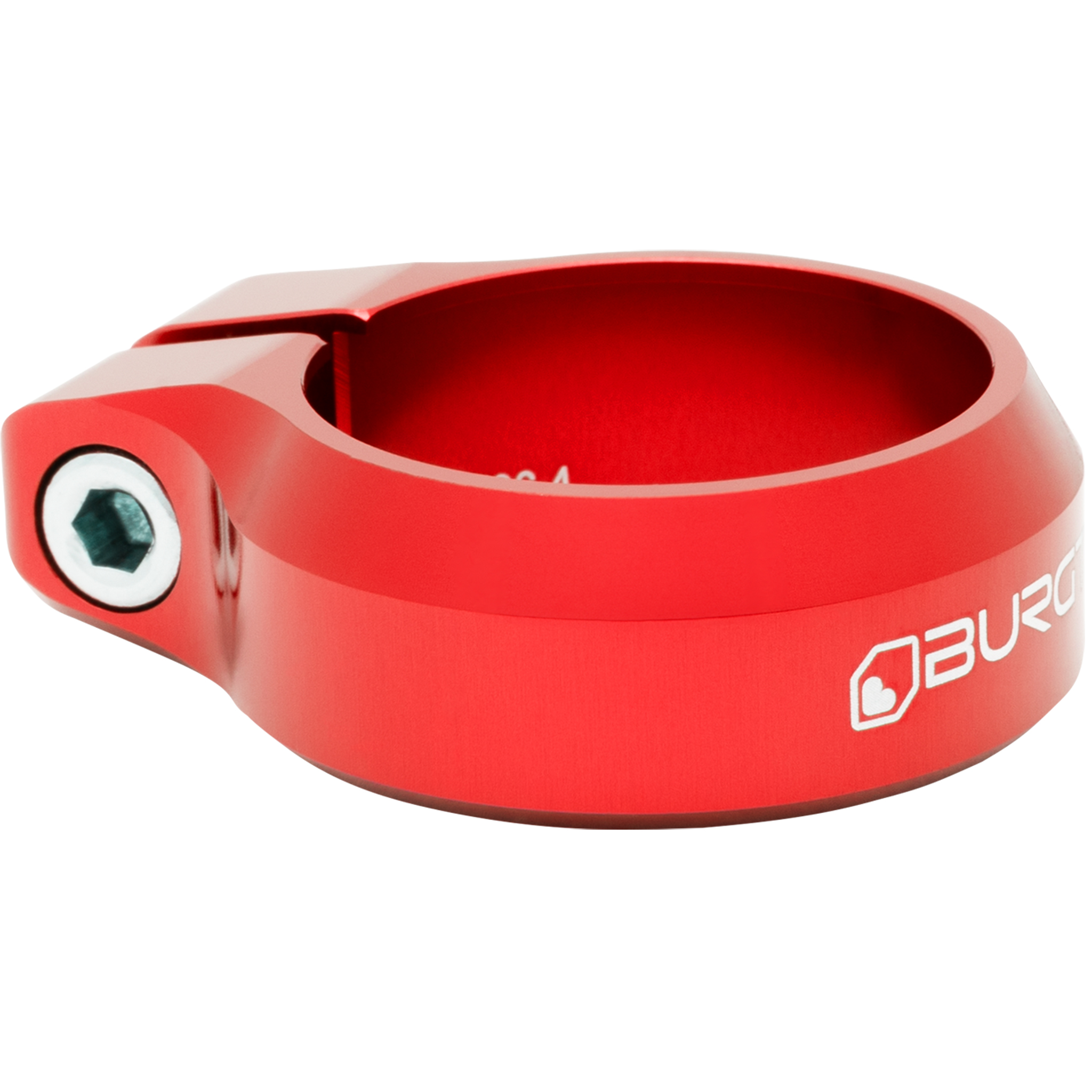 Burgtec Seat Clamp 36.4mm Race Red