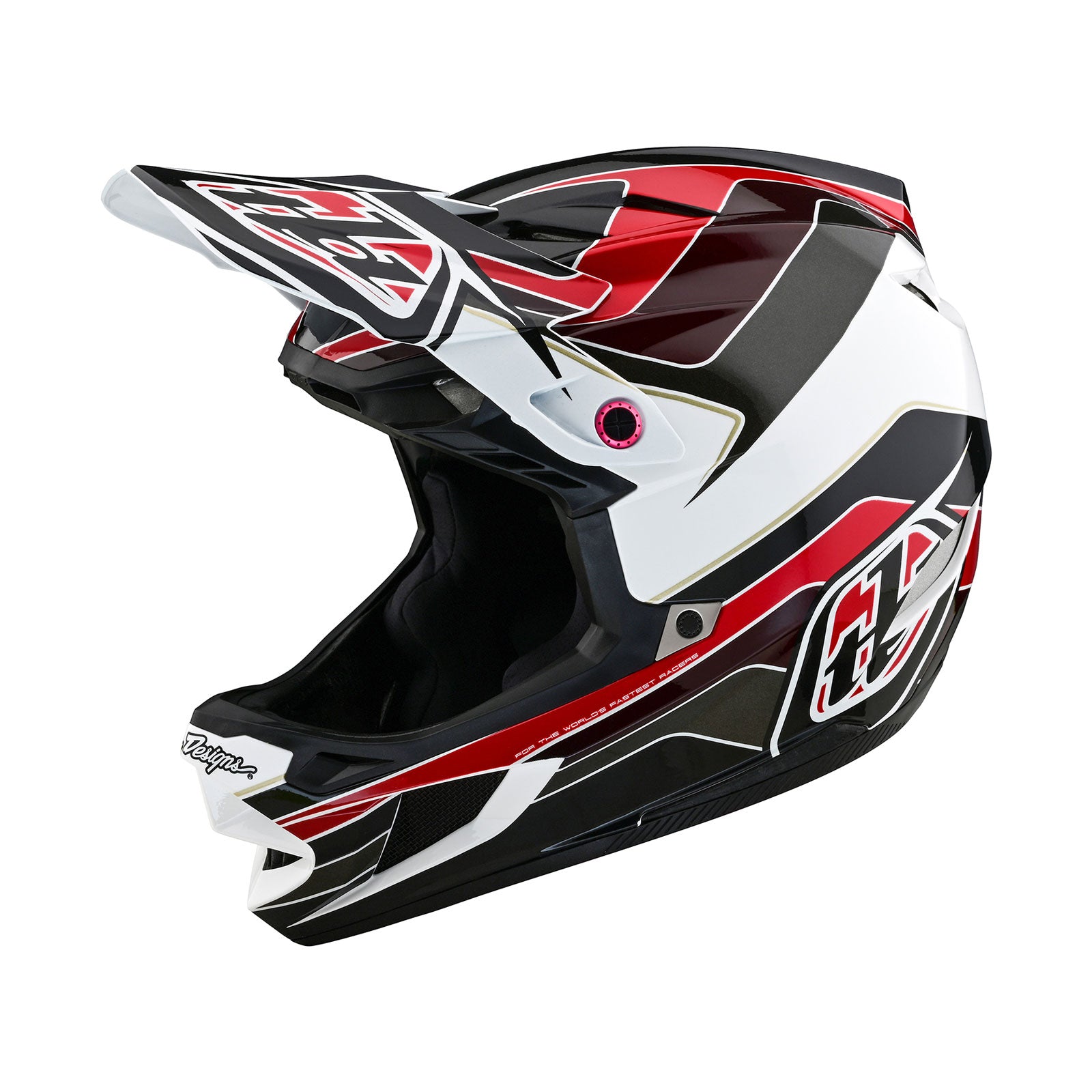 D4 Polyacrylite Helmet Block Charcoal / Red - Image 7