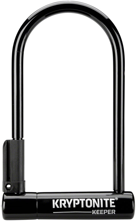 Kryptonite Keeper U-Lock - 4 x 8" Keyed Black Includes bracket Kryptonite Keeper U-Lock - 4 x 8" Keyed Black Includes bracket